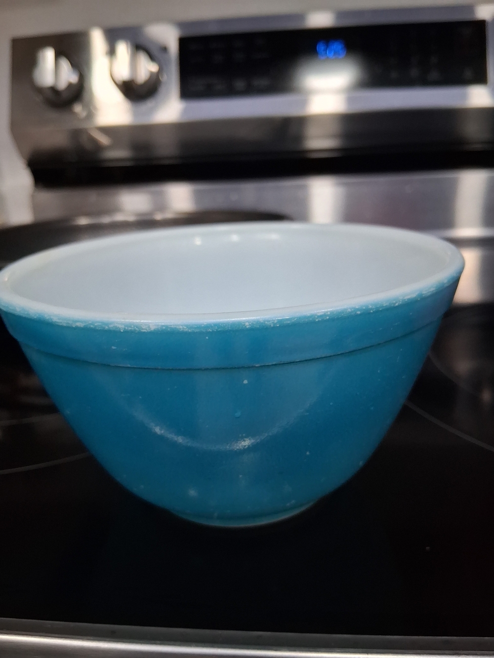 Blue Vintage Pyrex Mixing Bowl